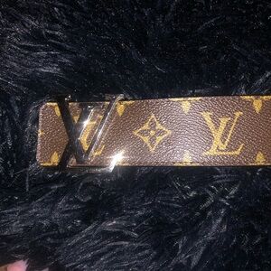Authentic Louis Vuitton Monogram Belt